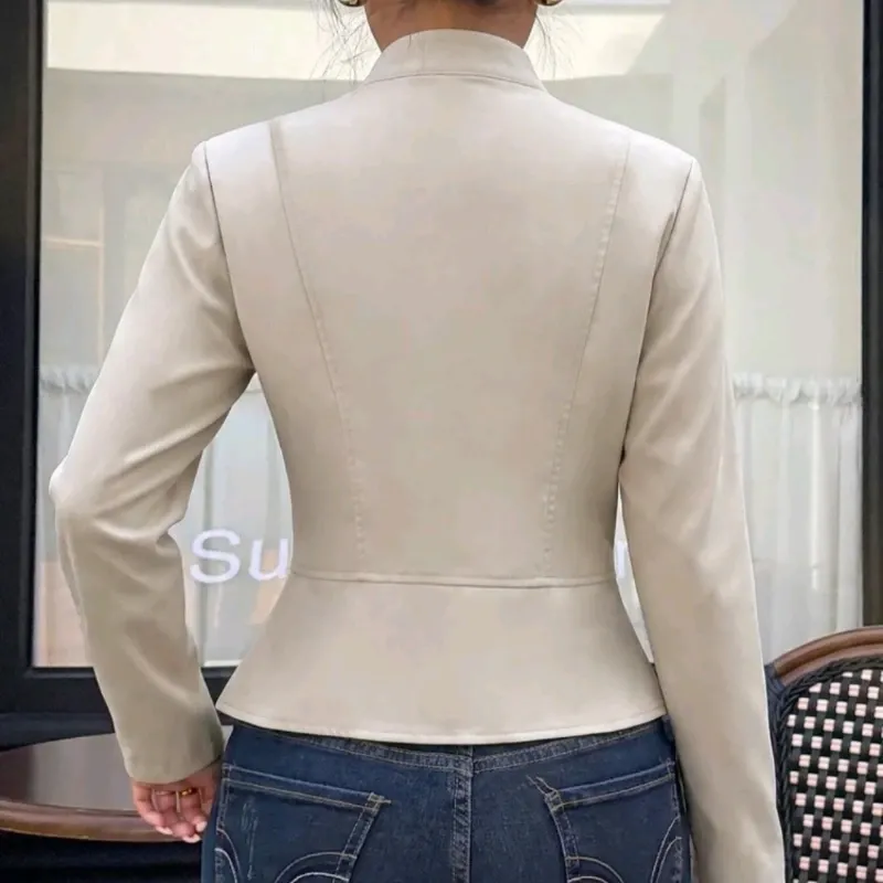 Chaqueta Militar Beige