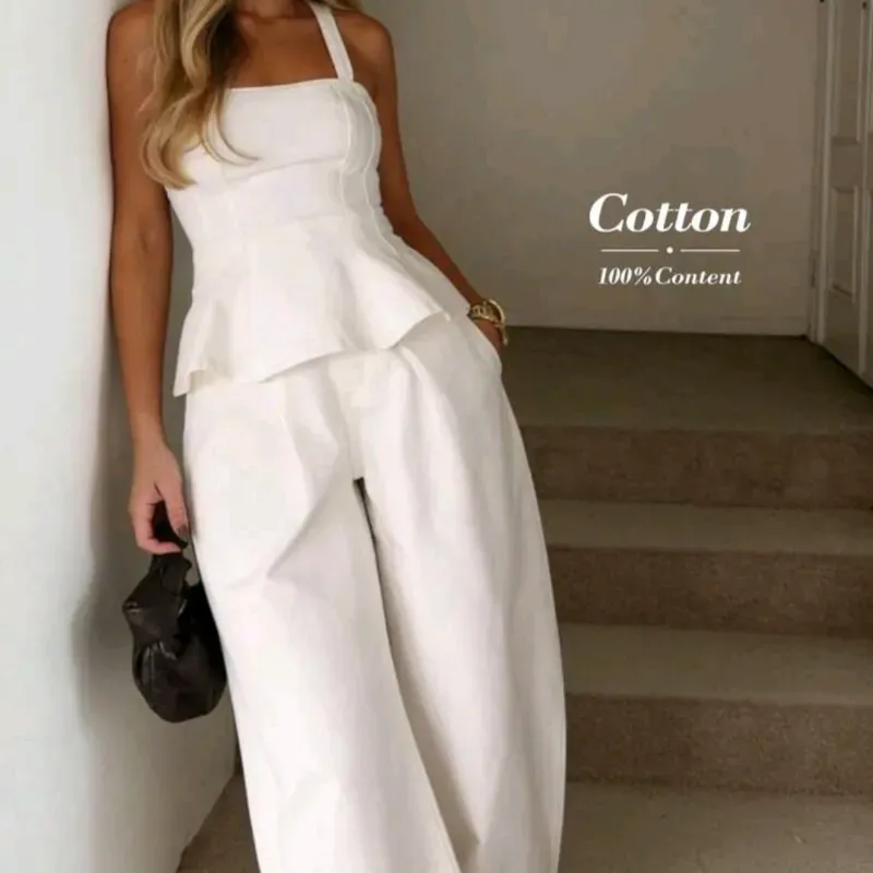 Conjunto Blanco lino