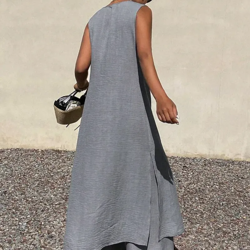 Conjunto casual gris