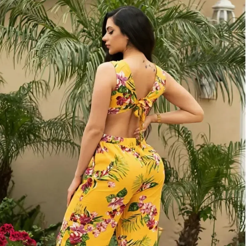 Floral Jumpsuit