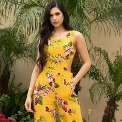 Floral Jumpsuit