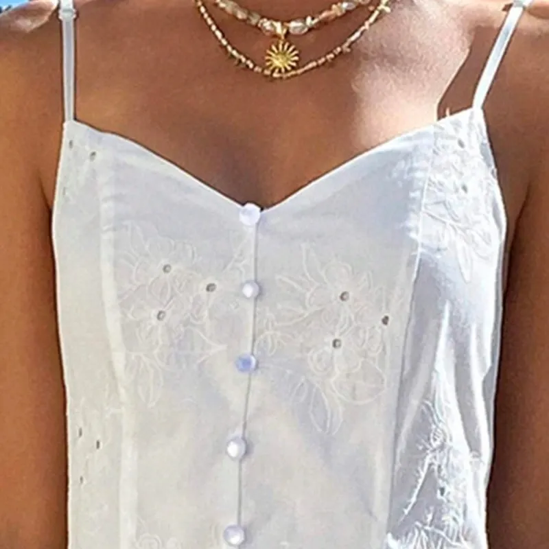 Lumière White Dress