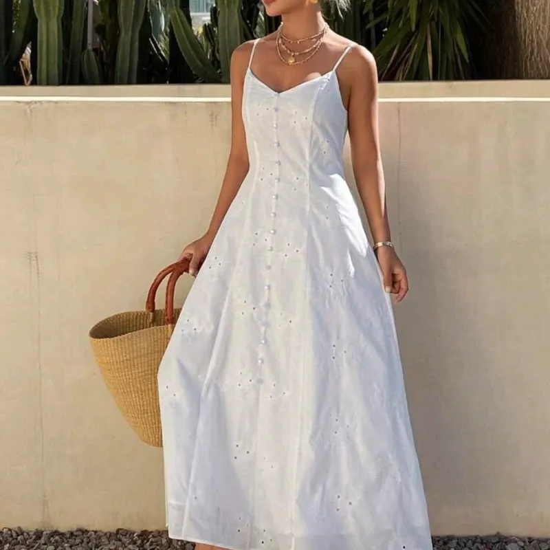 Lumière White Dress