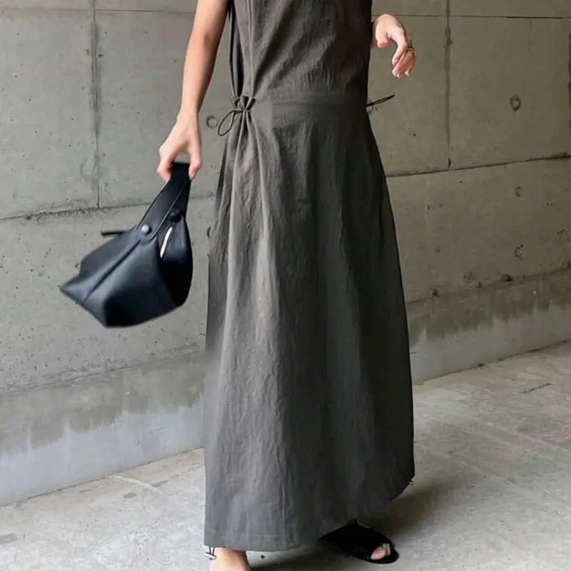 Maxi vestido ​Atemporal/Gris