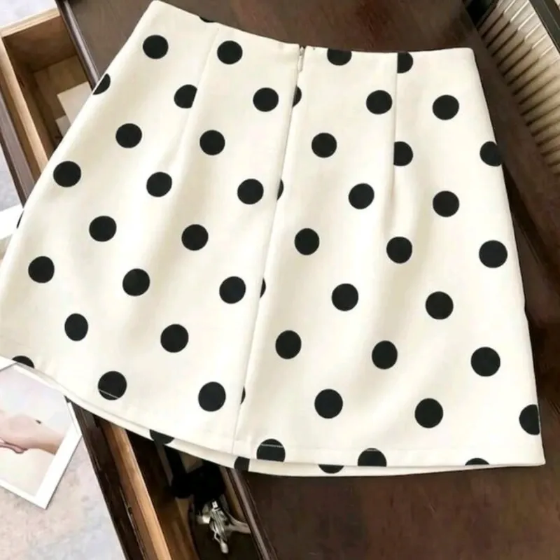 Mini Falda Dots & Bow