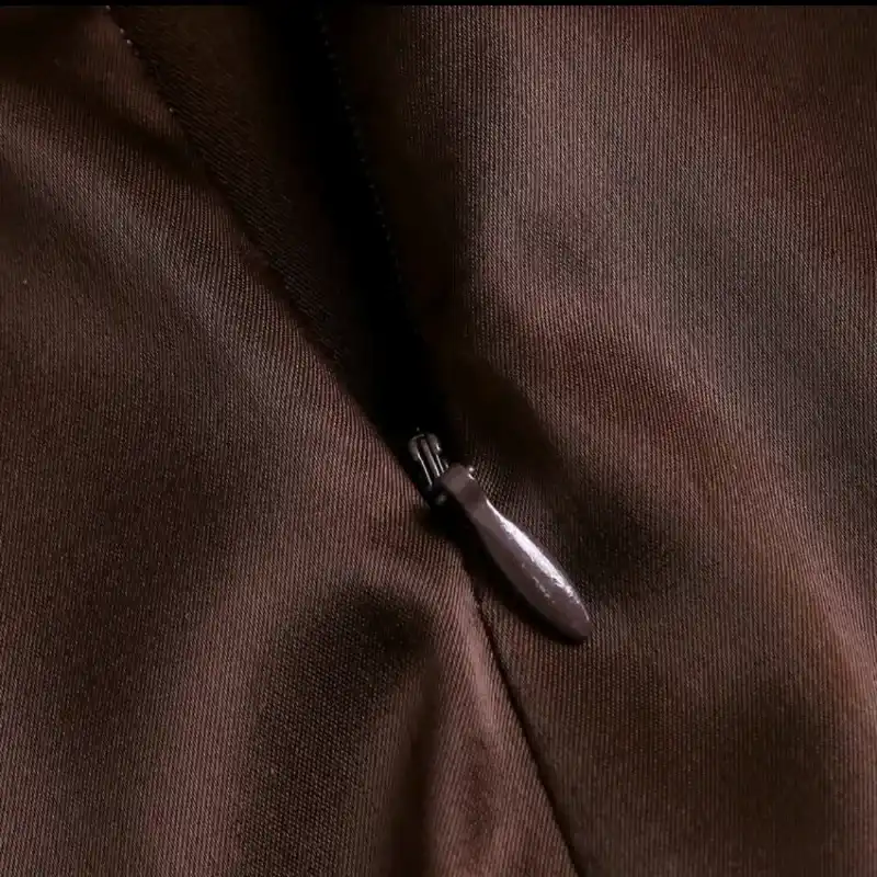 Mini falda Lencera/ Marrón