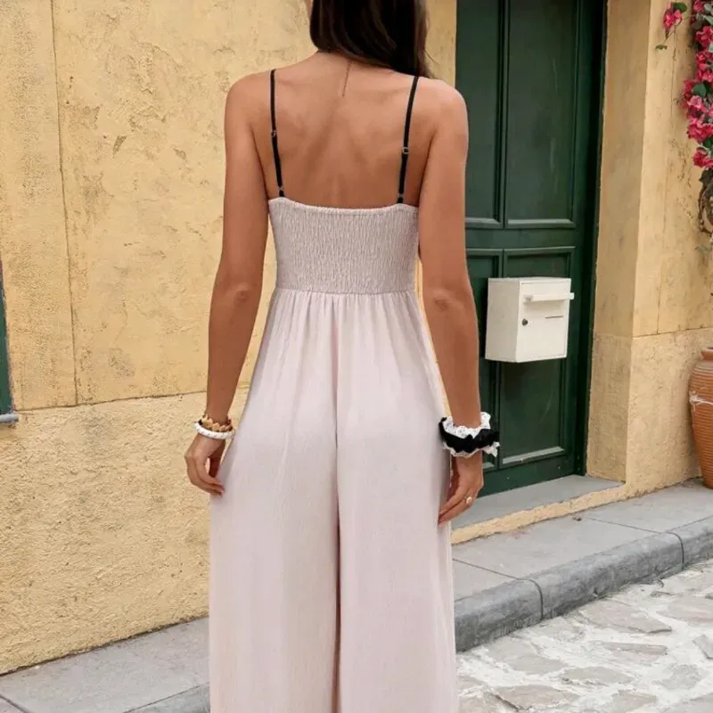 Mono pantalón/ Tirantes Albaricoque 