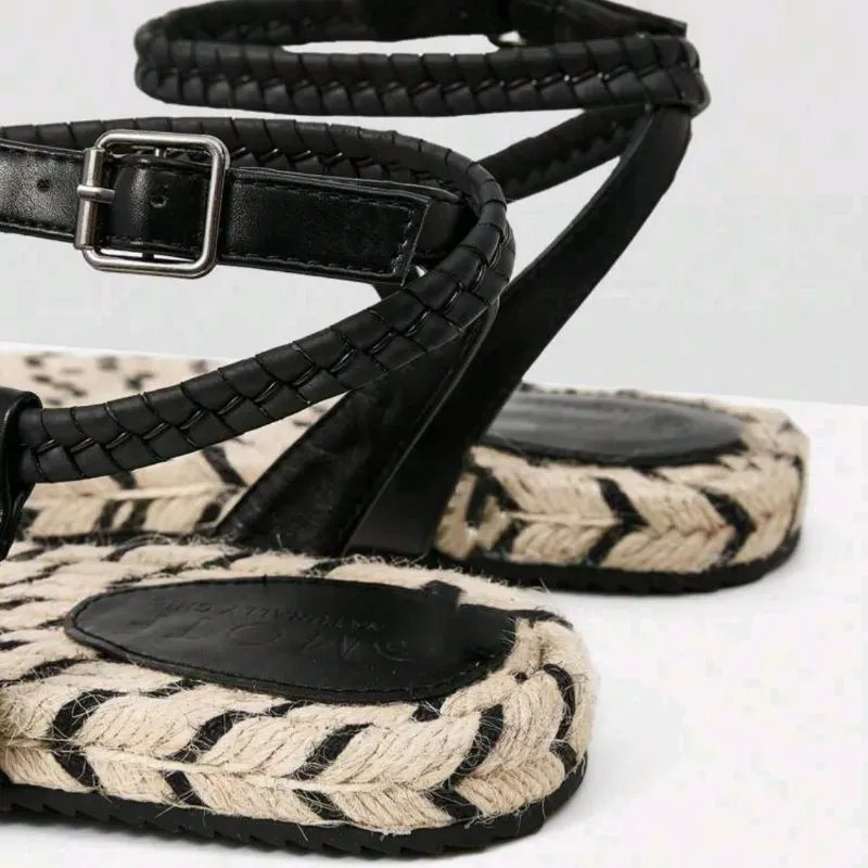 MOTF SANDALIAS DE CUERDA DE LINO