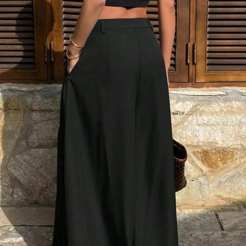 Pantalón Ejecutivo ancho/ Negro