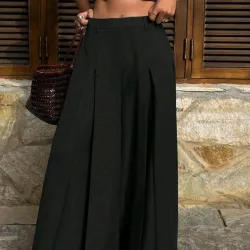 Pantalón Ejecutivo ancho/ Negro