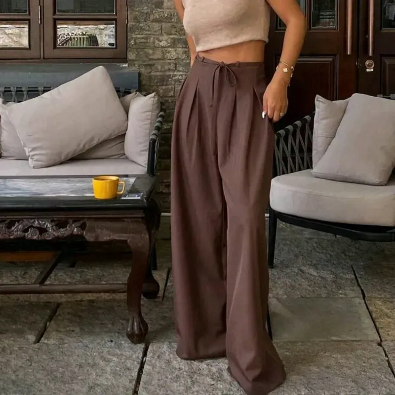 Plus Pantalones/ Marrón