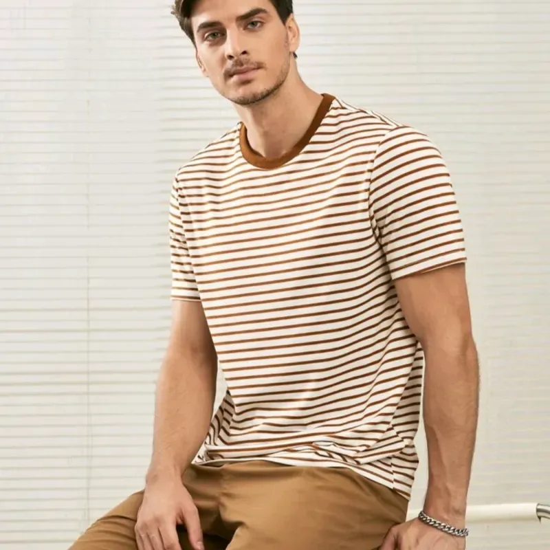 Pullover a rayas/Mod 2.