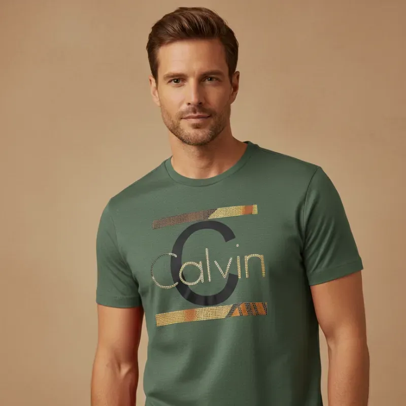 Pullover casual Verde-Calvin