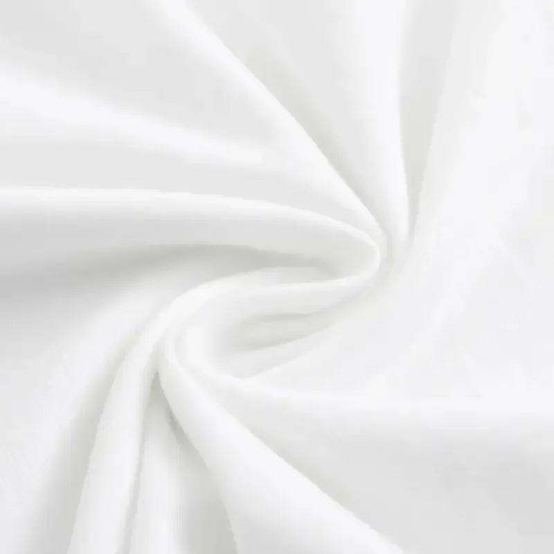 Pullover de algodón/ Blanco con letras