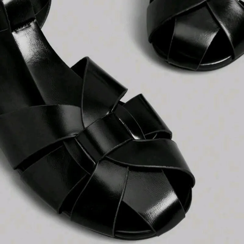 Sandalias Cangrejeras Negras