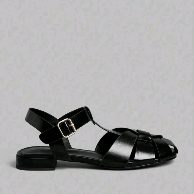 Sandalias Cangrejeras Negras