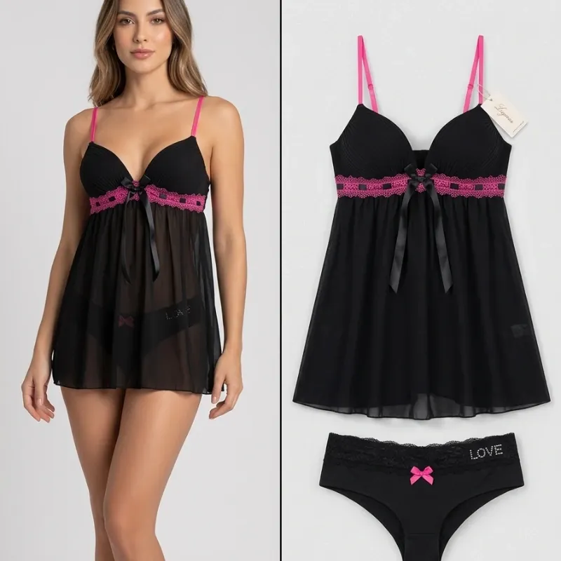 Set Babydoll Amour