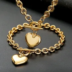 Set /decoración de corazón