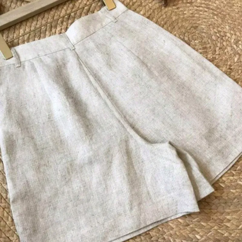 Short tipo lino/ Albaricoque