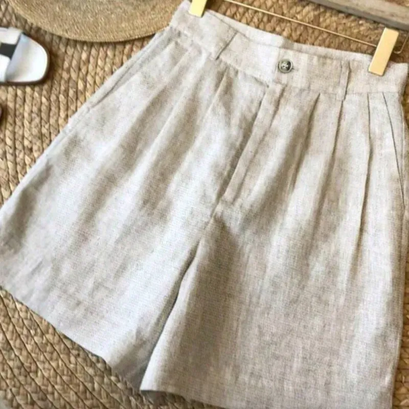 Short tipo lino/ Albaricoque