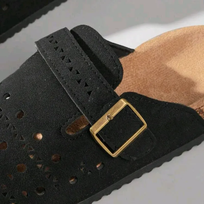 Solecia zueco/ Negro