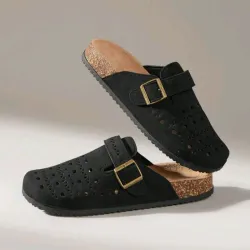 Solecia zueco/ Negro