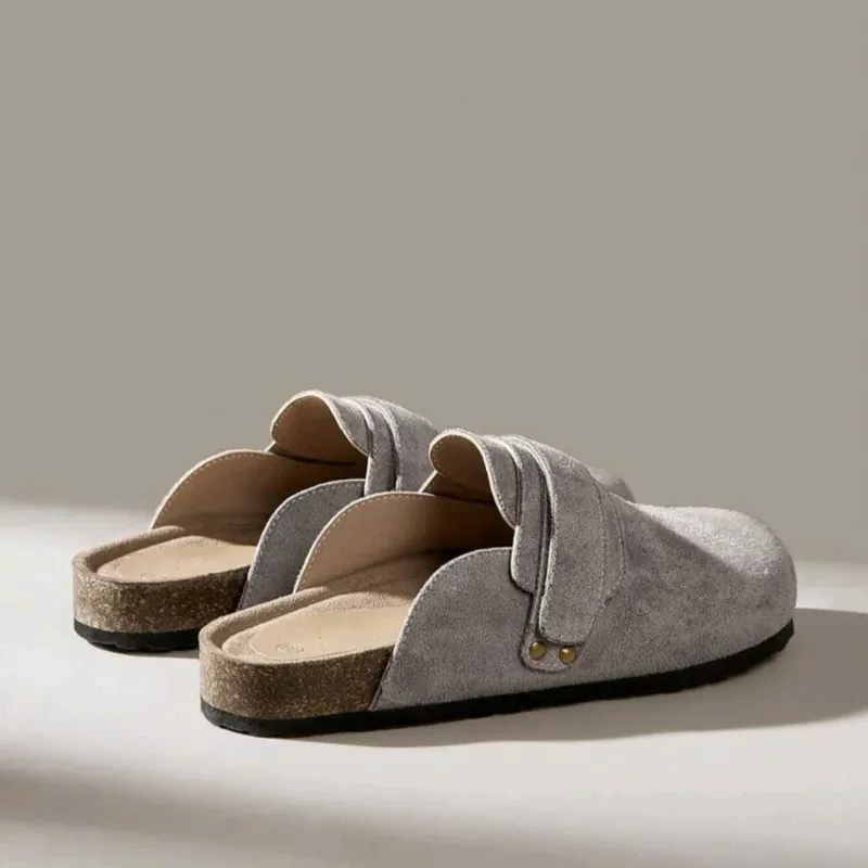 Solecia Zuecos/ Gris