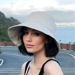 Sombrero de Cubo/ Blanco