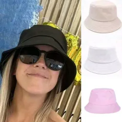 Sombrero tipo Cubo/Rosa