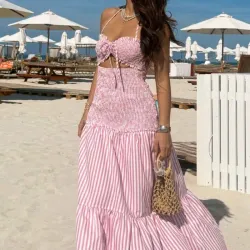 SunnyBelle Vestido/ Rosa