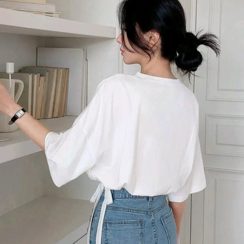 Top Corto "Pure Cotton" Ajustable