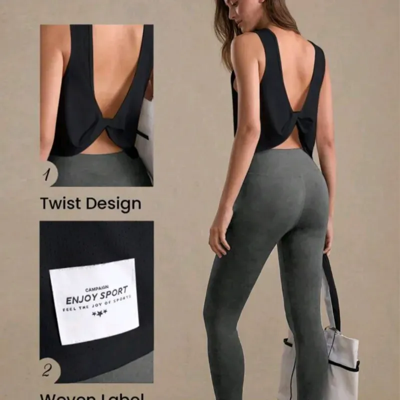 Top deportivo / Negro