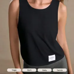 Top deportivo / Negro