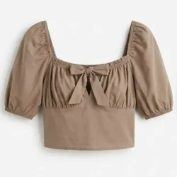 Top Moka Puff Sleeves