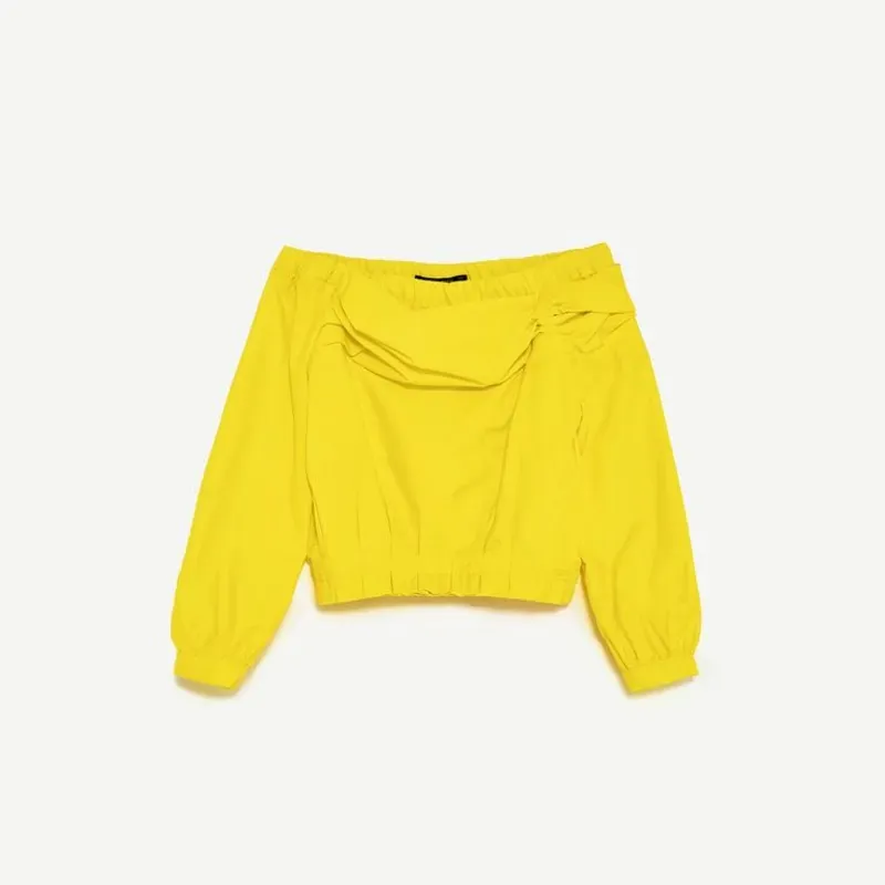 Top Zara /Amarillo 💛