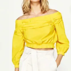 Top Zara /Amarillo 💛