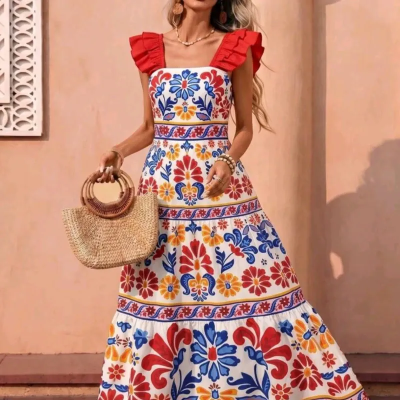 Valencia Tile Dress
