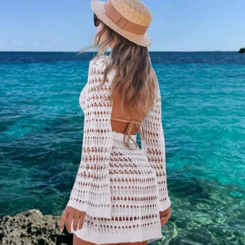 Vestido Bohemio calado 🤍