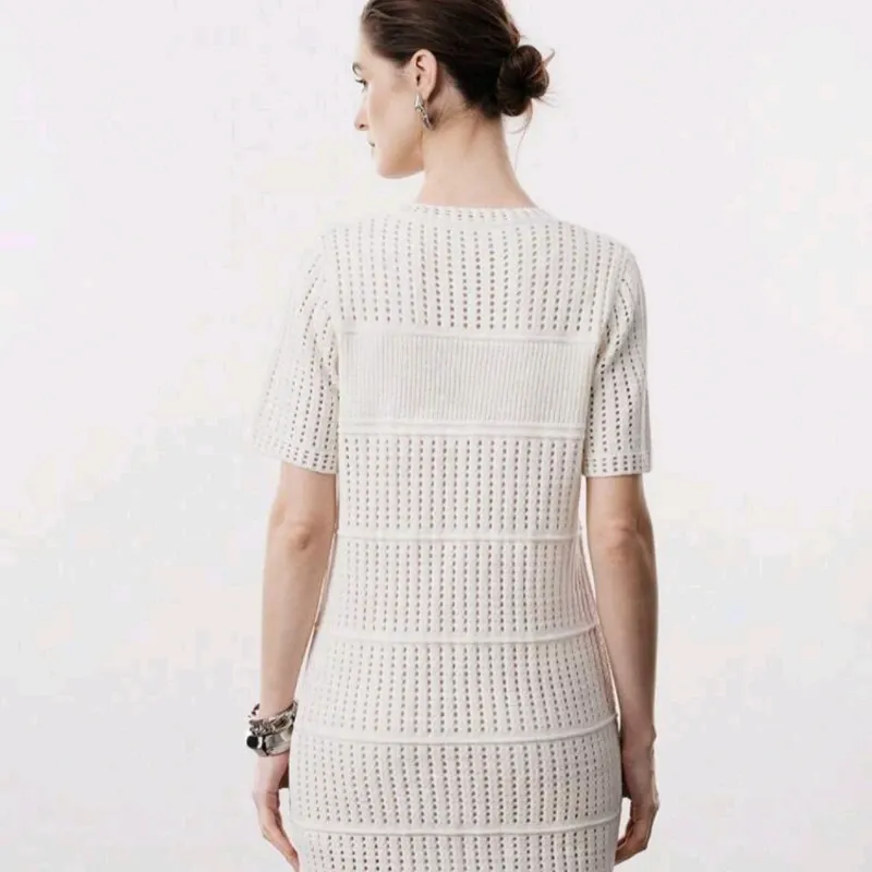 Vestido de Punto Calado
