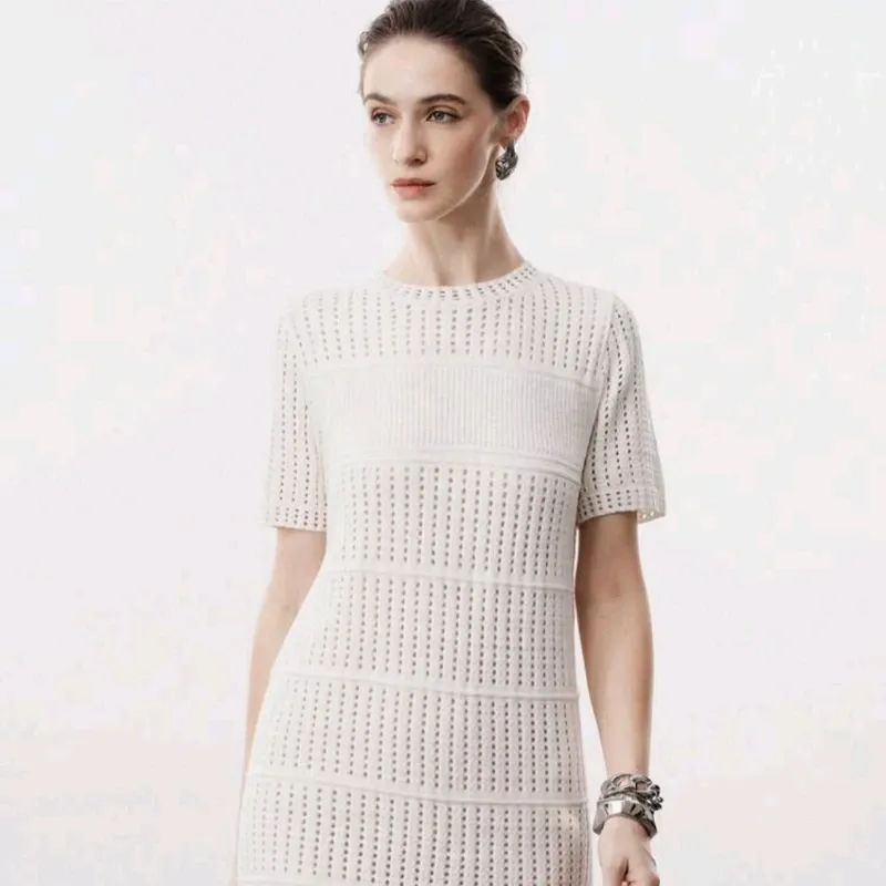 Vestido de Punto Calado