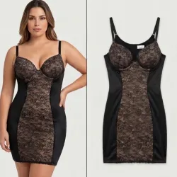 Vestido Faja Silhouette Lace/ Copa 38D