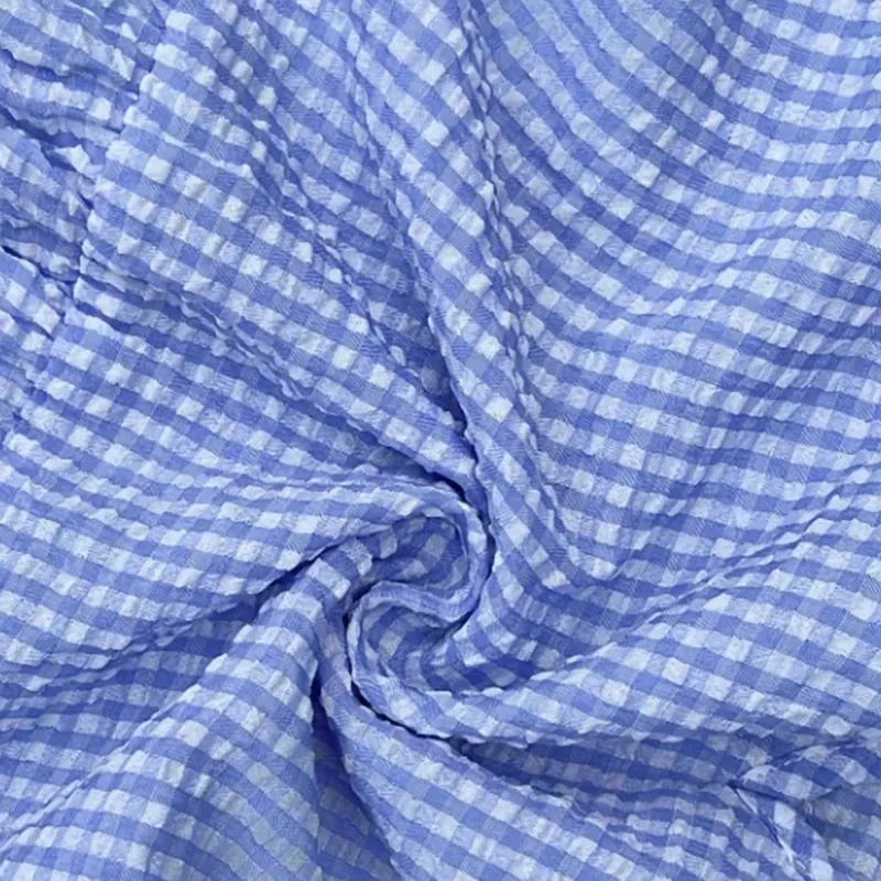 Vestido "Gingham Sky"