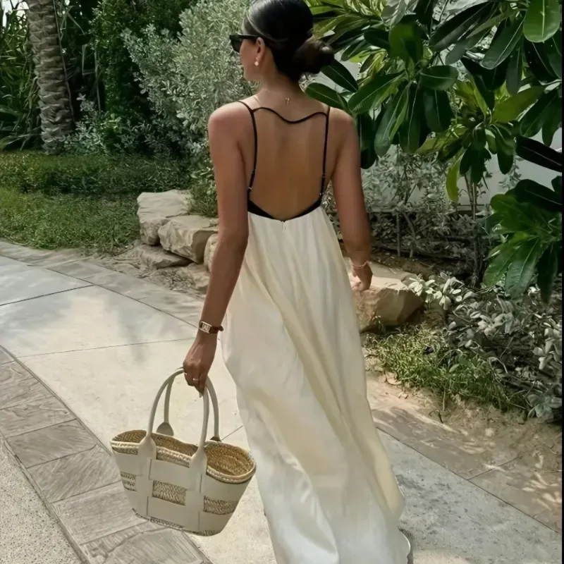 Vestido Halter/ Albaricoque