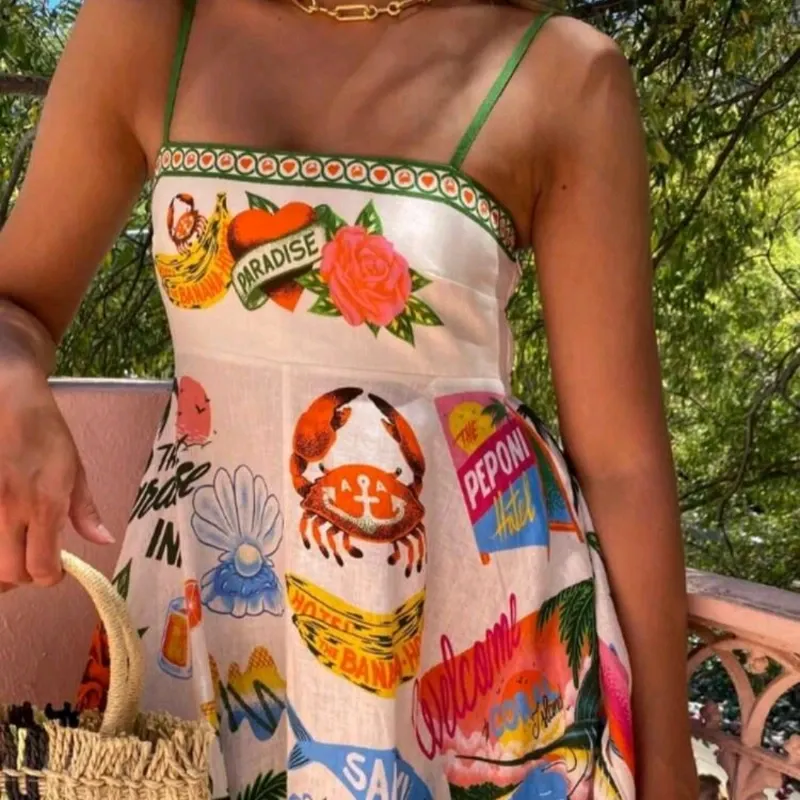 Vestido lino /Amalfi Vibes Collection