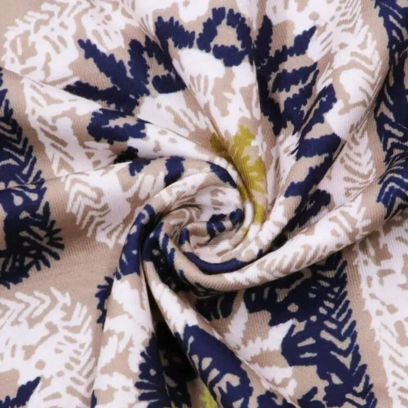 Vestido mini estampado floral