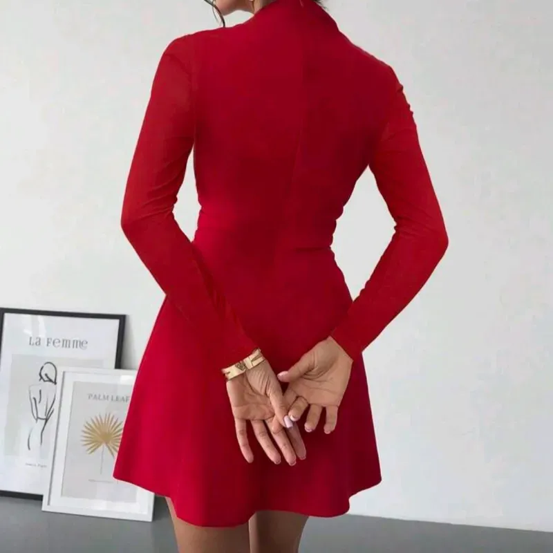 Vestido mini Rojo
