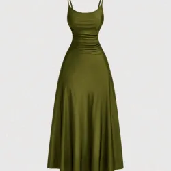 Vestido MOD/Verde olivo 