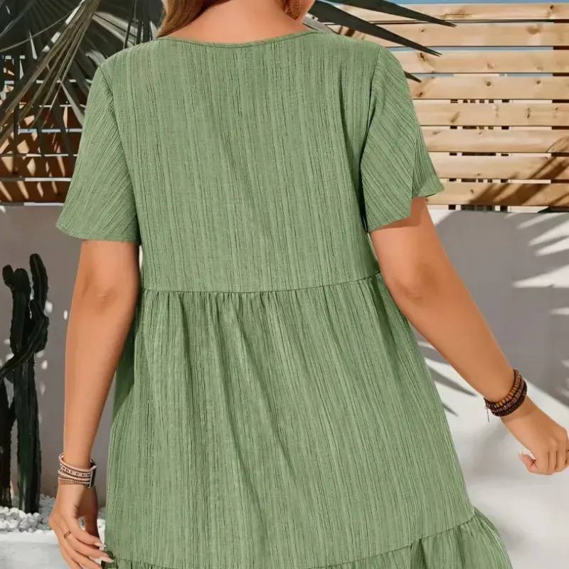 Vestido "Sage Boho" Textured
