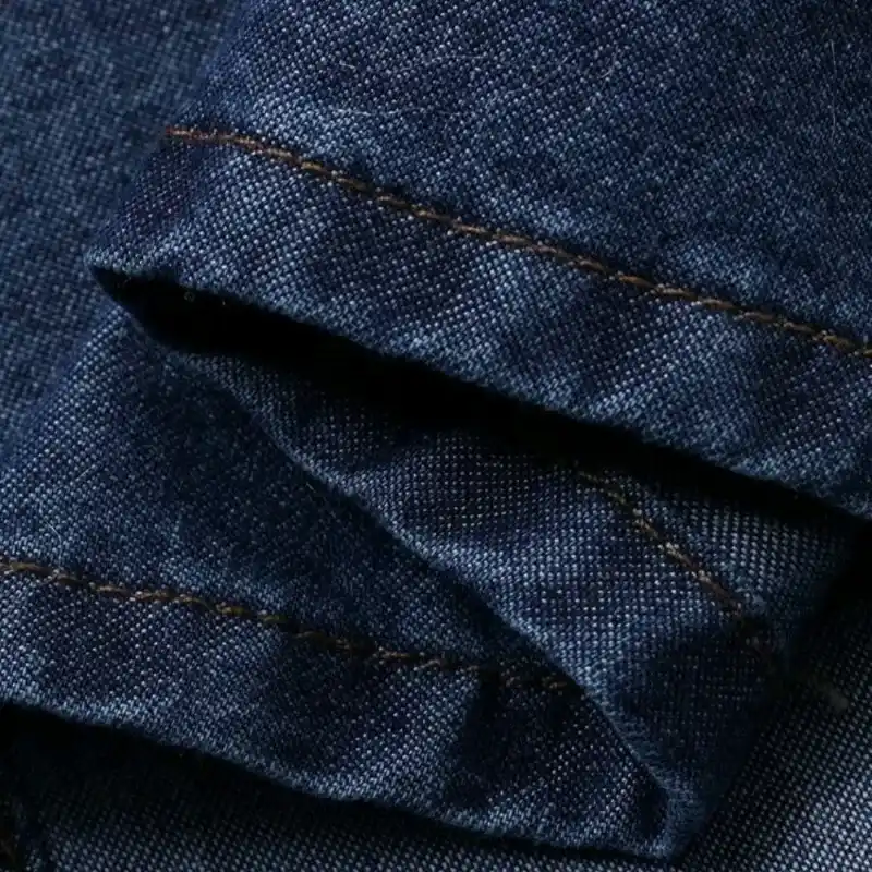 Vestido vaquero casual largo/ Lazos