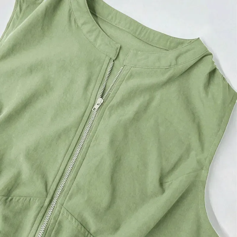 Vestido zipper Verde 💚